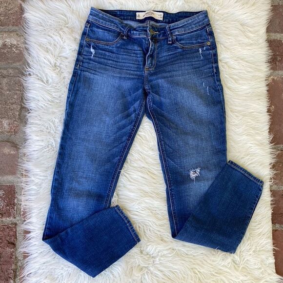Abercrombie & Fitch Distressed Jeans Size 4R - Picture 10 of 10